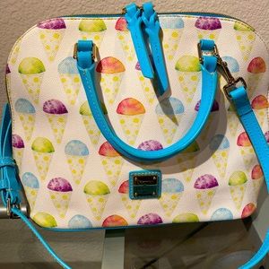 Dooney & Bourke Ice Cream zip zip satchel